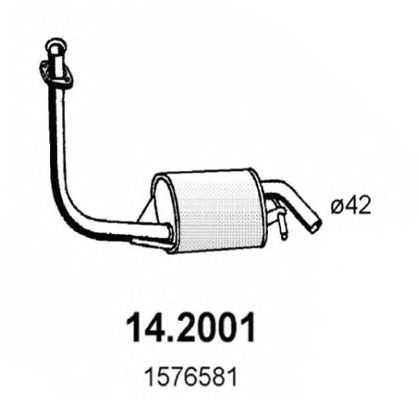    FORD FIESTA 1.3-1.4 89 14.2001