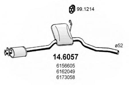 .. FORD SCORPIO I 2,0I 85-89 14.6057