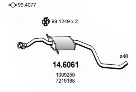   FORD ESCORT V 1.8I 16V 2/1995 14.6061