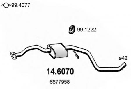   FORD ESCORT/ORION 1.8 D 60 HP 14.6070