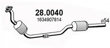 CAT MERCEDES ML 320 3.2 02/1998--]08/2002 280040