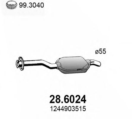    MB E250 2.5D 07/93-05/95 28.6024