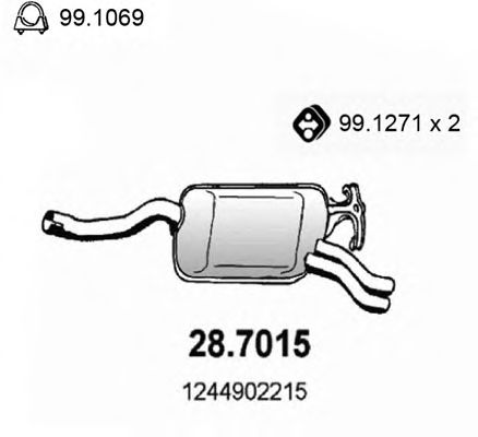    MERCEDES 280 E / E 280 / 300 E 24V 28.7015