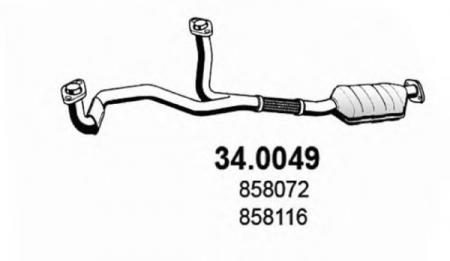  OPEL VECTRA B 2.5I V6 24V 10/1995 - 04/2000 34.0049