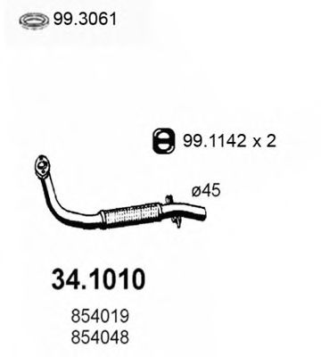   OPEL CORSA A 1.5TD 88-93 34.1010