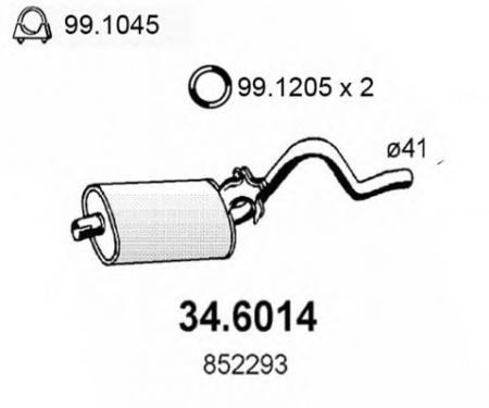   OPEL KADETT 1.0-1.2 DAL73-77 34.6014