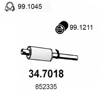    OPEL KADETT C 1.0-1.2 77-79 34.7018