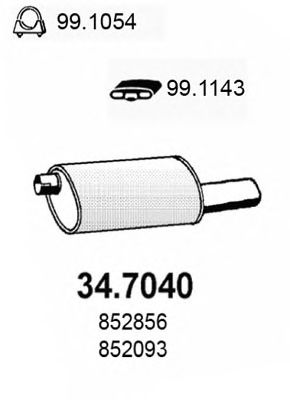    OPEL KADETT E 1.8-2.0 GSI 130HP 34.7040