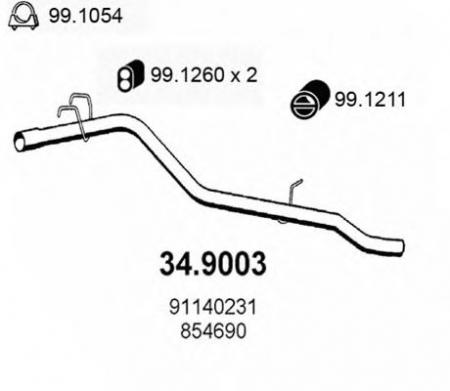   OPEL FRONTERA 4X4 10/1991 34.9003