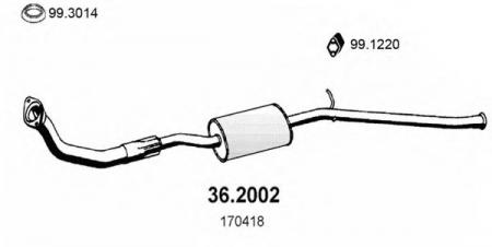    PEUGEOT 309 1.9 1986 1990 36.2002