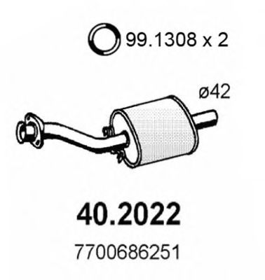    RENAULT FUEGO TX/GTX 2.0 80 40.2022