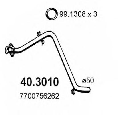   RENAULT 25 2.1 TD 84-86 40.3010