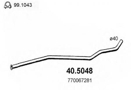   ( ) RENAULT 14 78-83 40.5048