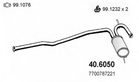   RENAULT 19 1.7 11/88 40.6050