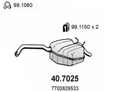    RENAULT SAFRANE 2.0SI 135 HP 92 40.7025