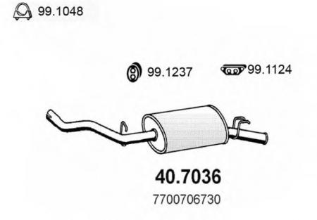    RENAULT 11 1.1-1.4 3/83 40.7036