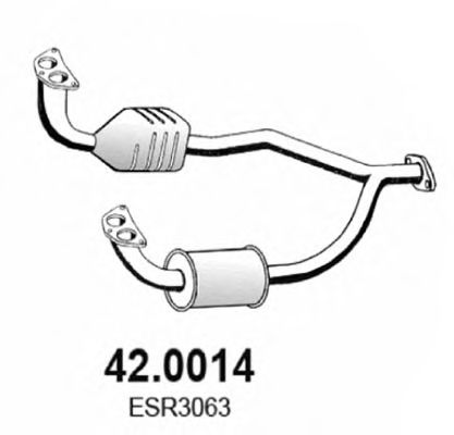  LAND ROVER DISCOVERY 3.9I V8 1994 - 1996 42.0014