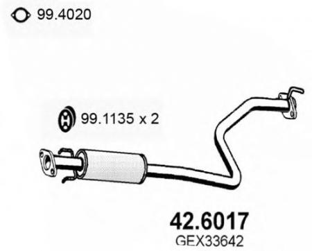    ROVER 216/416 1.6I-16V 96-99 42.6017