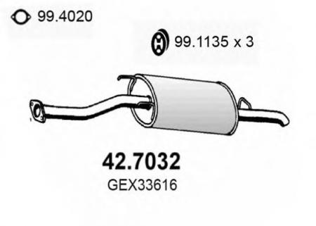    ROVER 414 1.4i 416 1.6i 16V 96 42.7032 ASSO