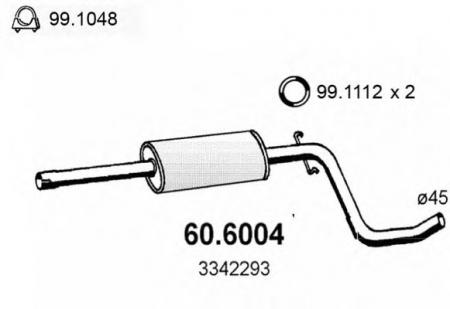   VOLVO 340-360 85 60.6004