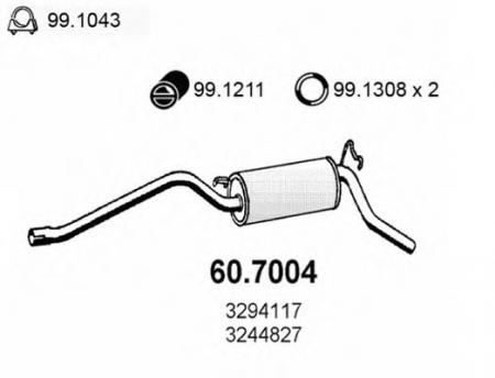    VOLVO 340-343-345-360 75-84 60.7004