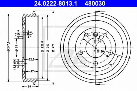    BMW 24.0222-8013.1