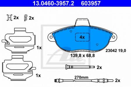    FIAT/CITROEN/PEUGEOT 13.0460-3957.2