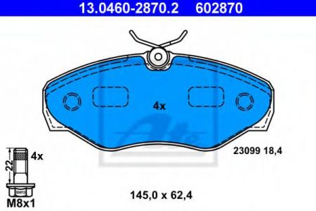  REN ESPACE III 2.2DCI/3.0 V6 24V 98-02    (LUC) ATE 13.0460-2870.2 13.0460-2870.2