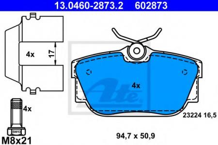     AUDI/VW 13.0460-2873.2