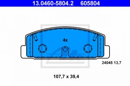    , MAZDA: 323 F VI 1.6/1.9 16V/2.0/2.0 D/2.0 TD 98-04, 323 S VI 1.6/1.9 16V/2.0/2.0 D/2.0 TD 98-04, 6 1.8/2.0/2.0 DI/2.3/2.5 02-07, 6 1.8 MZR/2.0 13.0460-5804.2