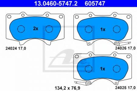    , LEXUS: GX 470 09-, GX 470 01-09  MITSUBISHI: PAJERO CLASSIC 3.0/3.2 DID/3.8 02-, PAJERO IV 3.0 4WD/3.2 DI-D/3.2 DI-D 4WD/3.2 TD 4WD/3.8 V6/ 13046057472