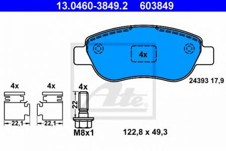 -  REN MEGANE/SCENIC 1.4/1.6/1.5DCI 03-  13.0460-3849.2