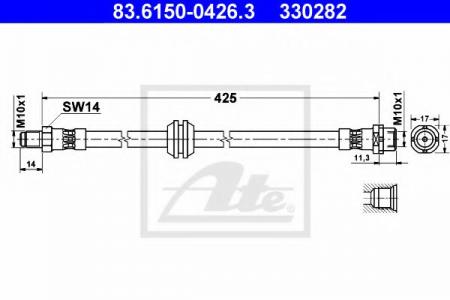   BMW - 3 (E36) - 318 is ,  83.6150-0426.3 ATE