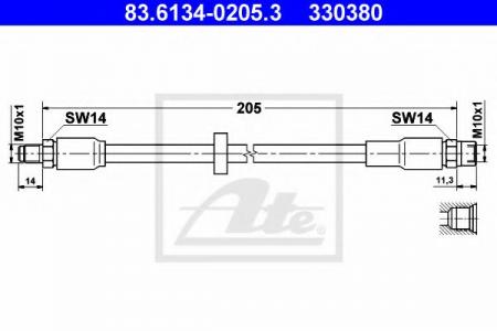    AUDI/VW 83.6134-0205.3