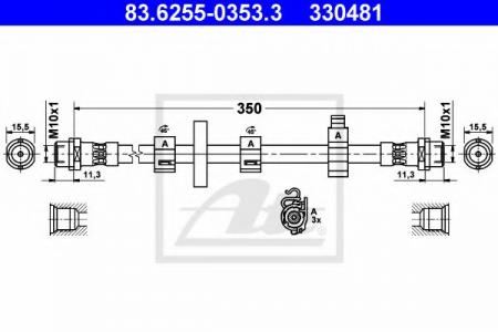   83.6255-0353.3 ATE