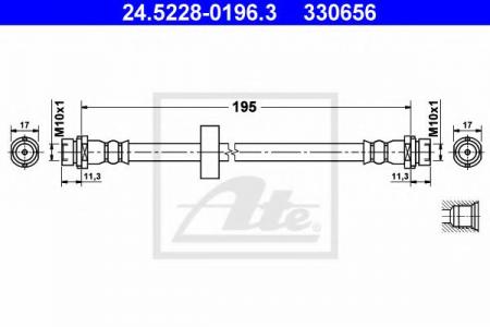    FORD FOCUS 1, 4-2, 0 10/98-> 24.5228-0196.3