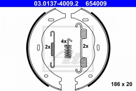    MERCEDES-BENZ VIANO 03-, VITO W639 03- 03.0137-4009.2