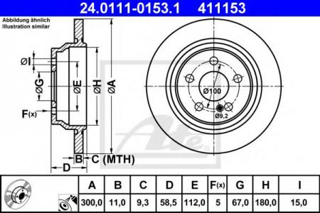   , MERCEDES-BENZ: S-CLASU SU280/S 320/S 320 CDI/S 320 CDI/S 350/S 430 98-05 24.0111-0153.1