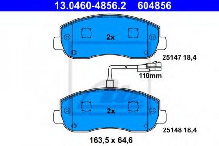 -  OPL MOVANO/REN MASTER 2.3CDTI 10-  13.0460-4856.2 ATE