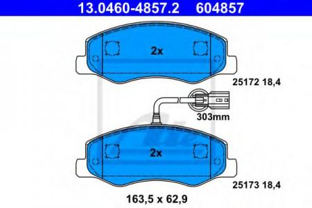  OPL MOVANO/REN MASTER 2.3CDTI 10-  13.0460-4857.2 ATE