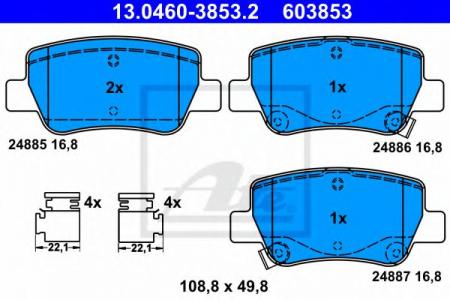 -  TOY AVENSIS 1.6-2.0/2.D-4D/2.2D-4D 09-  13.0460-3853.2