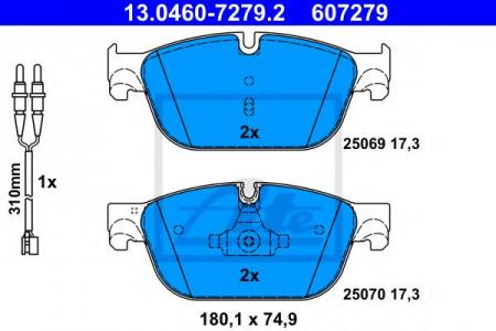 -  CIT C5/C6/DS4/5/PGT 308/407/508/RCZ 1.6/1.6HDI-3.0HDI 09-  13.0460-7279.2