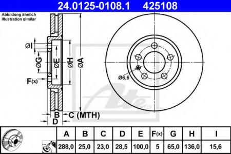     AUDI/VW/SEAT 24.0125-0108.1