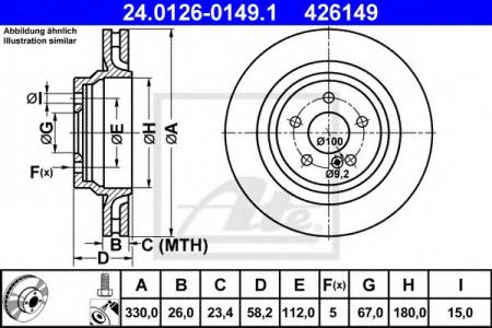   , MERCEDES-BENZ: S-CLASU SU600 05-, S-CLASS  CL 600 06-, SL 600/600 01-12 24.0126-0149.1