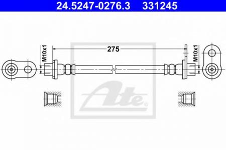   CIT C-CROSSER/PGT 4007 2.4/2.2HDI 07-  R L=275 24.5247-0276.3