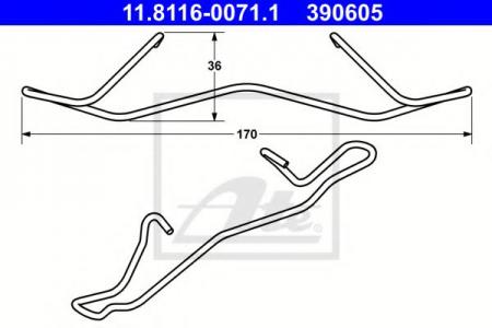   AUDI Q3 11-/VW SHARAN 10-/TIGUAN 07- 11811600711