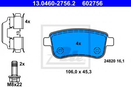 -  REN MEGANE III/CC 08-/SCENIC III 09-  13046027562