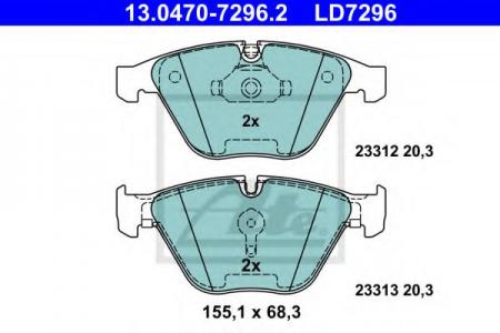 13.0470-7296.2    BMW E65 / E66 3.5I / 4.5I / 3.0D / 4.0D 01> 13.0470-7296.2