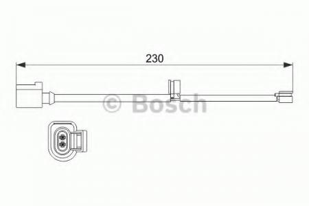 VERSCHLEISSFUEHLER F SBB 1987473531 BOSCH