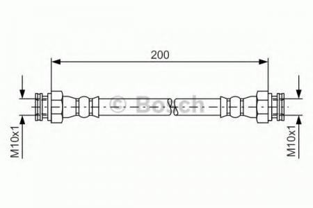 BREMSSCHLAUCH 1987476006 BOSCH